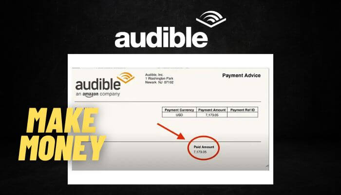 Make money with audible 