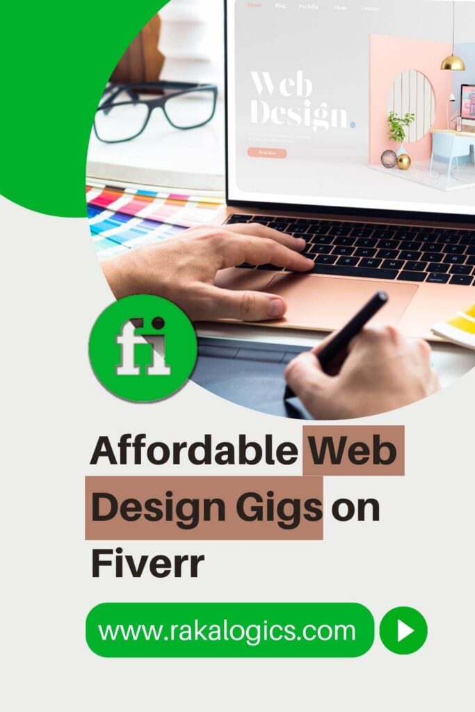 Top Gigs on Fiverr - Affordable Web Design Gigs on Fiverr