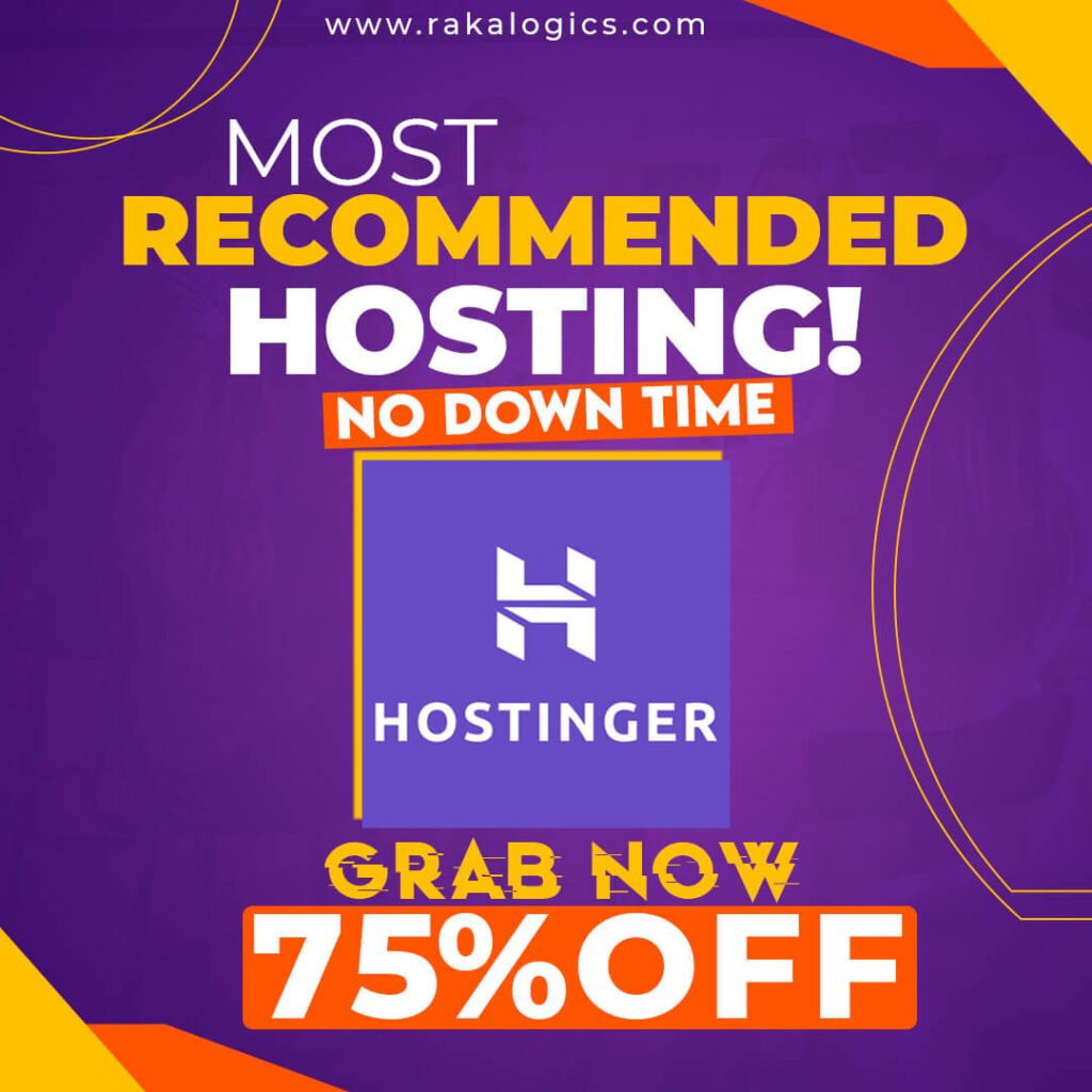 best discounted hosting company hostinger hosting free rakalogics