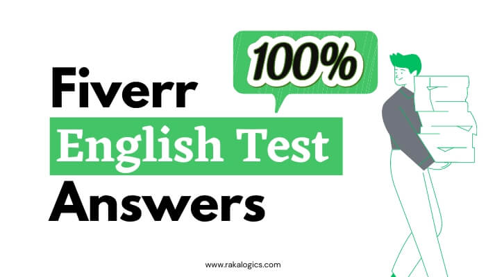 Fiverr English Test Answers 2023 - Fiverr Basic English test Answers