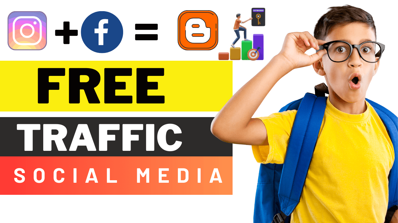 How to get free traffic on blog from social media