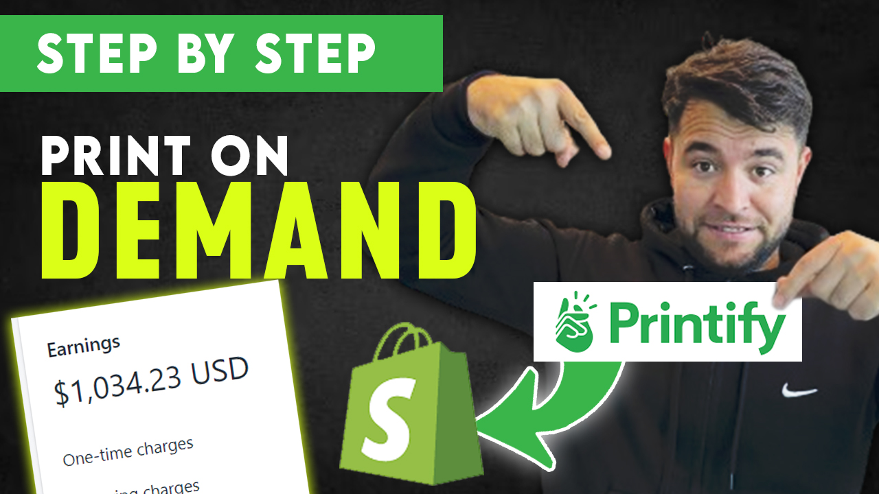 How to Make Money Online with Printify and Shopify? From Idea to Income