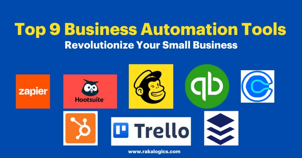 Revolutionize Your Small Business Top 9 Business Automation Tools